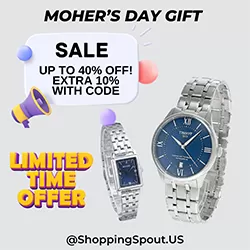 Up to 40% Off Beautiful Watches + Extra 10% with Code. Don't Miss Out